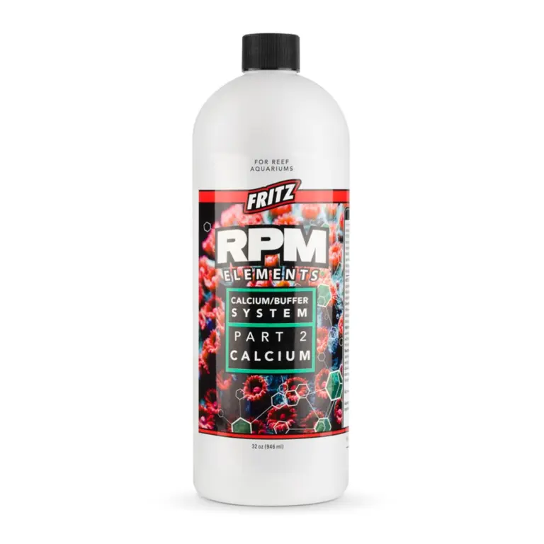 Fritz RPM calcium part 2, liquid calcium supplement, reef calcium buffer, calcium chloride aquarium, calcium dosing solution, RPM calcium buffer system, high purity calcium chloride, coral growth calcium supplement, marine tank calcium booster, calcium dosing reef tank